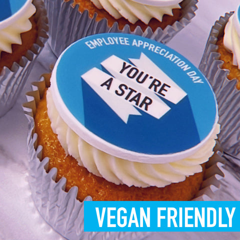 Employee Appreciation Day Cupcakes | VEGAN