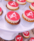 vegan logo cupcakes shop printcakes.co.uk