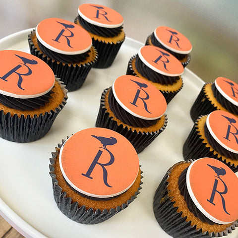 Bespoke Branded Cupcakes | Custom Colours, Flavours & Boxes