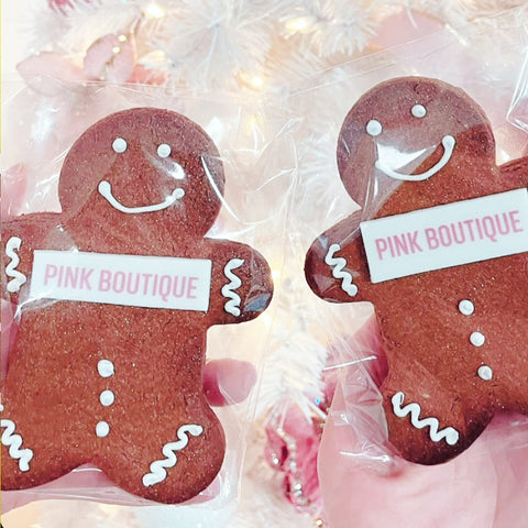 GINGERBREAD MEN WITH LOGO