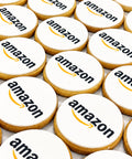 branded biscuits for amazon uk with edible logo