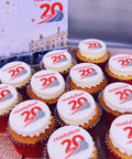company anniversary celebration cupcakes for event