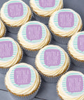 Too Clever buttercream cupcakes with edible toppers for exam results, driving test passes and well done gifts