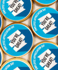 employee appreciation branded biscuits - uk delivery