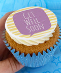 get well soon cupcake gift box - delivered in the uk
