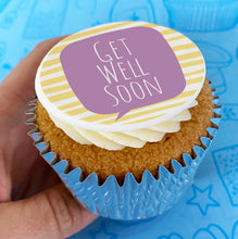 get well soon cupcake gift box - delivered in the uk