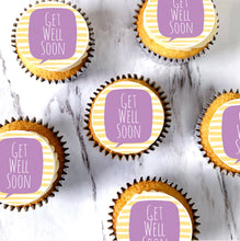get well soon cupcake gift box - uk delivery
