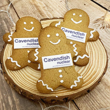 gingerbread me with logo for corporate events
