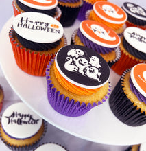 ghost halloween cupcakes to order. delivered uk wide | www.printcakes.co.uk
