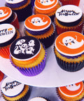 ghost and happy halloween cupcake mix. baked fresh - uk delivery