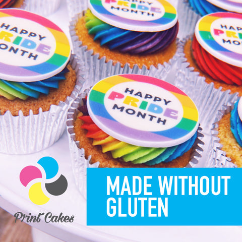 gluten free pride month cupcakes - order online - uk delivery