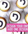 logo branded cupcakes uk delivery shop printcakes.co.uk