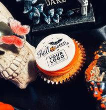 halloween logo buttercream cupcakes - uk delivery
