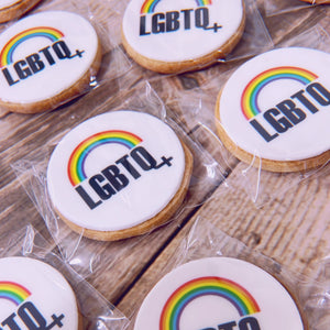 pride celebration biscuits for events