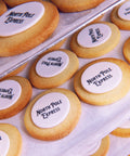 branded logo biscuits by print cakes sunderland