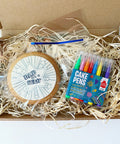 fathers day biscuit - colour your own - uk delivery