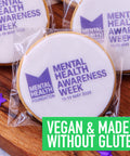 vegan free from mental health awareness day biscuit treats for employees