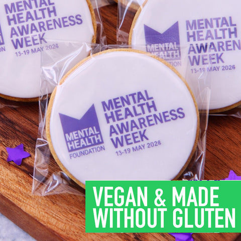 vegan free from mental health awareness day biscuit treats for employees