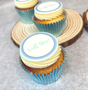 Well done cupcake gifts from Print Cakes UK