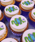 world mental health day branded cupcakes