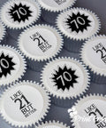 70th birthday cupcake gift box | UK Delivery