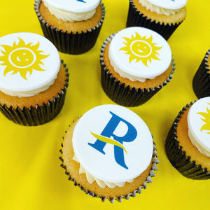 BRANDED LOGO CUPCAKES uk delivery