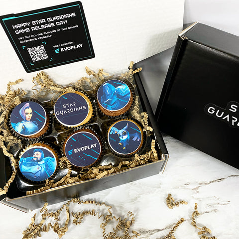 bespoke branded cupcake box