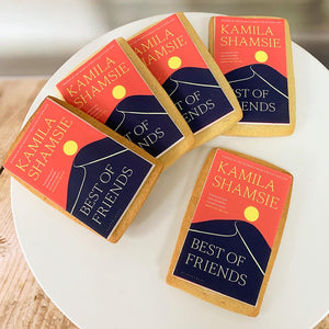 book launch branded biscuits uk