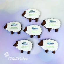 bespoke corporate logo biscuits