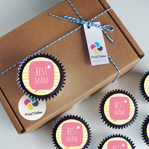 Mam cupcake gift box