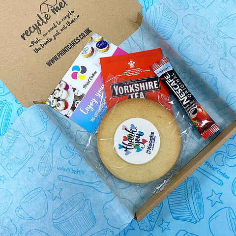 logo biscuit box uk delivery