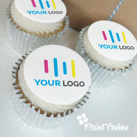 Branded buttercream cupcakes london