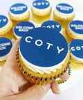 branded logog cupcakes - uk delivery - shop printcakes.co.uk
