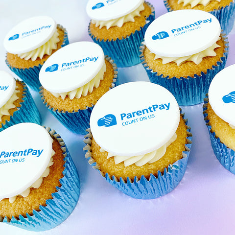 buttercream branded cupcakes delivered uk wide