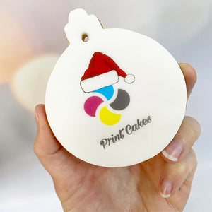 CHRISTMAS BAUBLE BISCUIT EMPLOYEE GIFT