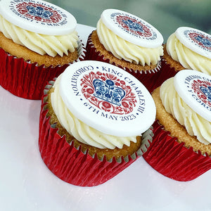 Order Coronation cupcakes with uk delivery