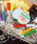 Christmas biscuit bauble decorating kit
