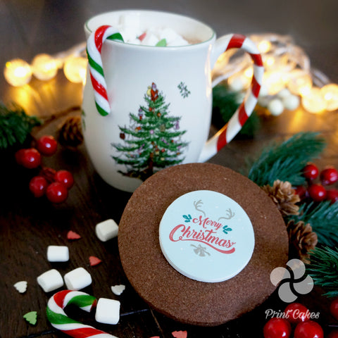 christmas employee biscuit gift