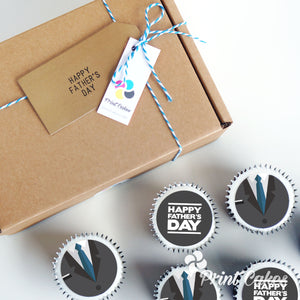 Father's Day Cupcake Gift Box UK Delivery