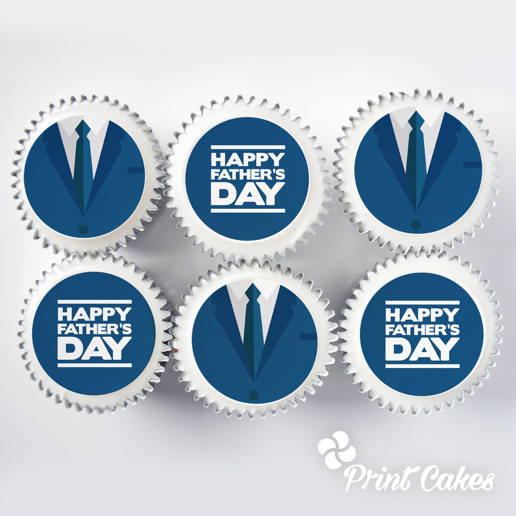 Father's Day Cupcake Gift Box with UK Delivery