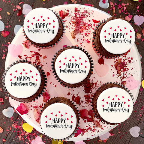 Happy Valentine's Day Cupcake Gift