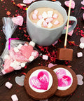 VALENTINES BISCUIT HOT CHOCOLATE GIFT BOX UK DELIVERY