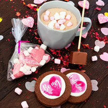 VALENTINES BISCUIT HOT CHOCOLATE GIFT BOX UK DELIVERY