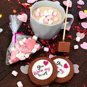 hot chocolate valentines day gift idea