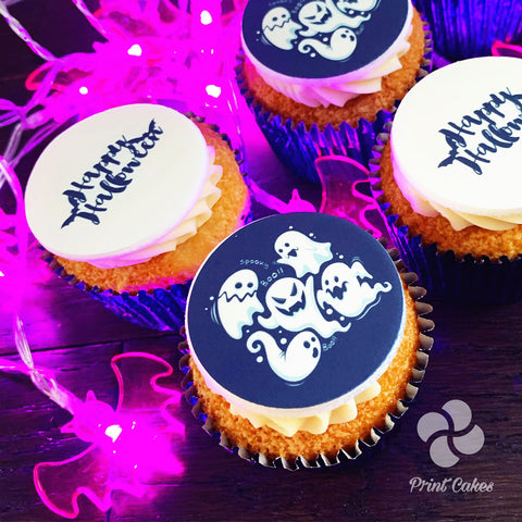 halloween cupcake gift box - uk delivery