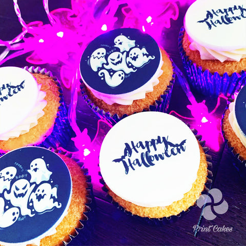 halloween cupcake gift box