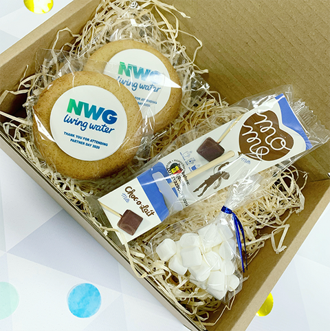 hot chocolate employee treat box