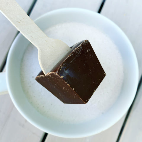 hot chocolate stirring stick