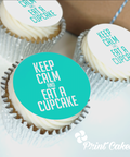 Keep calm and eat a cupcake cupcake gift box - uk delivery