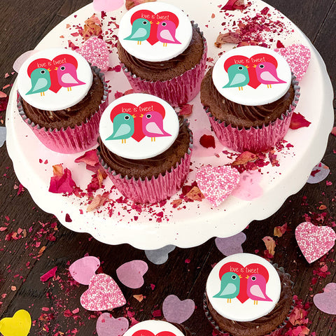 Love Is Tweet Cupcake Gift Box